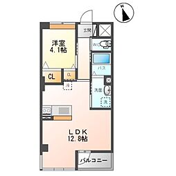 仙台市太白区柳生2丁目マンション 1LDKの間取図画像