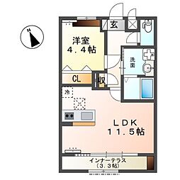 フォルトゥナ藤森 1階/105