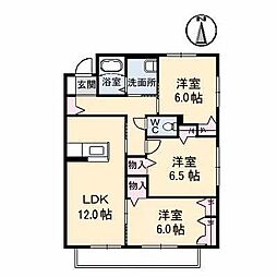 間取図画像 3LDK