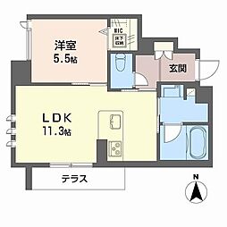 アイ・ヴィラ 1LDKの間取図画像