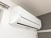 設備でエアコンが付いています。