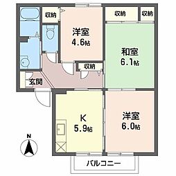 🉐敷金礼金0円！🉐コーポ中的場　III棟