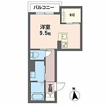 チェルシー　西津田　Ｗｅｓｔ A0205 ｜ 島根県松江市西津田３丁目7-6（賃貸アパート1R・2階・31.43㎡） その2