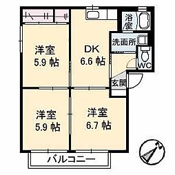 🉐敷金礼金0円！🉐シャーメゾン神原　Ｄ棟