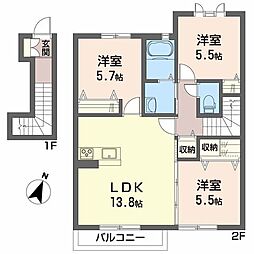 シャーメゾン・まゆ　Ｄ棟