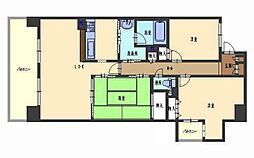 ジオコート栗東 3LDKの間取図画像