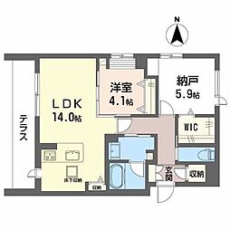 間取図画像 1SLDK