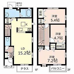 間取図画像 3LDK