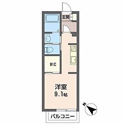 シャーメゾンパナシィアレジデンス垂水旭が丘 ワンルームの間取図画像