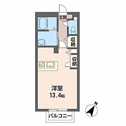 間取図画像 ワンルーム