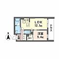 シャーメゾン清華1階11.6万円