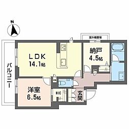 スカイ　ウィング 0303 3階1SLDKの間取り