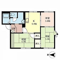 ビューアングル 3Kの間取図画像