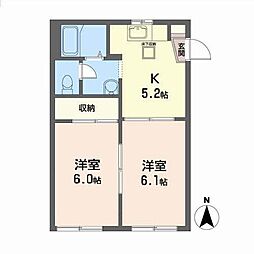 セフィラ・ST 2Kの間取図画像
