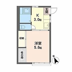 タウンコーポKN 1階/102