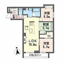ベレオＫ美田園 105 ｜ 宮城県名取市美田園７丁目21-3（賃貸マンション3LDK・1階・70.68㎡） その2