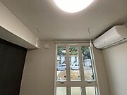 洋室室内物干し