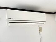 エアコン完備で、夏も冬も快適な温度に保てます。