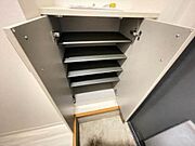 この写真は別物件の写真です。このプランと同じ施工を予定してます。室内は白色ではなくこげ茶色を予定しております。