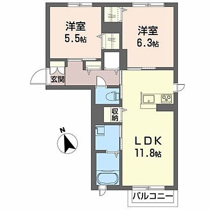 シャーメゾンアプローゼ_間取り_0
