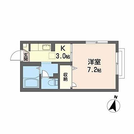 アヴニール北仙北_間取り_0