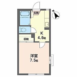 ユーロハイツ名須川　Ｄ