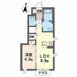 シャーメゾンレーヴＢ 1階