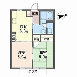 ディアス・ワールドワン B 1階/103