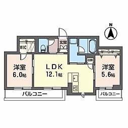クレール富沢西Ａ