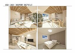 シャーメゾンウィンクス 0102 1階2LDKの室内