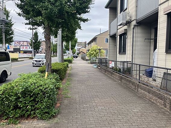 前面道路含む外...