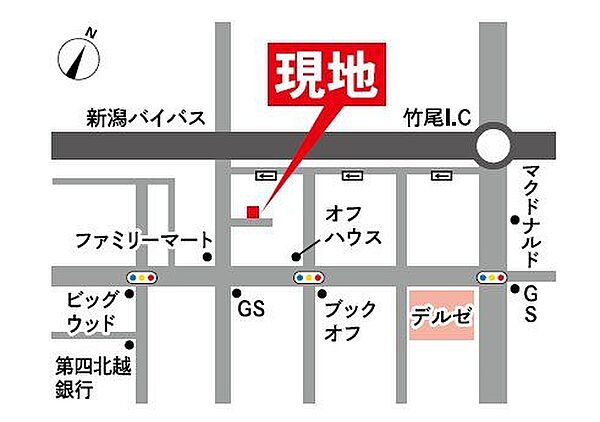 地図を拡大表示
