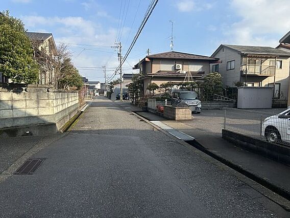 前面道路