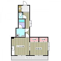 ツインフラッツA  ｜ 群馬県前橋市天川大島町１丁目（賃貸アパート1LDK・2階・38.38㎡） その2