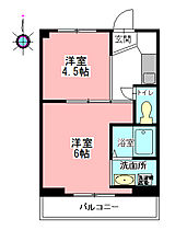 ヴィラナリー撫養２号棟 305 ｜ 徳島県鳴門市撫養町黒崎字磯崎160（賃貸マンション2K・3階・28.98㎡） その2