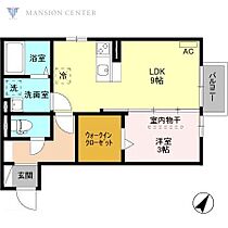 アルシオネ  ｜ 新潟県新潟市東区牡丹山2丁目3-28（賃貸アパート1LDK・2階・34.76㎡） その2