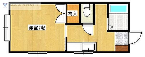 フロール大形 ｜新潟県新潟市東区大形本町2丁目(賃貸アパート1K・2階・23.18㎡)の写真 その2