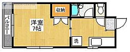 イステート1 1Kの間取図画像