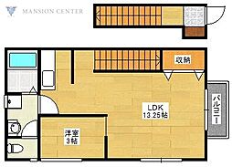 エル・コレクション臨港 1LDKの間取図画像