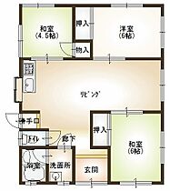 滋賀県東近江市西中野町（賃貸一戸建3LDK・--・66.24㎡） その2