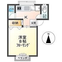 ハウスドリームA棟  ｜ 長野県上田市本郷（賃貸アパート1K・1階・25.67㎡） その2