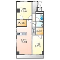 長野県上田市上塩尻（賃貸マンション2LDK・2階・66.27㎡） その2