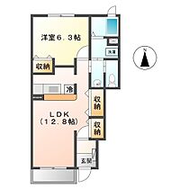 エーデルハイムツバサ　A  ｜ 長野県上田市五加（賃貸アパート1LDK・1階・46.49㎡） その2