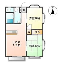 長野県上田市中之条（賃貸アパート2LDK・1階・52.00㎡） その2