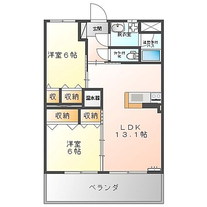 ル・パレ・ブリヤン・ヴィヨレ_間取り_0