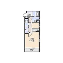 コンパートメントＥクエスト 1101 ｜ 群馬県みどり市笠懸町鹿3829-1（賃貸アパート1K・1階・26.49㎡） その2