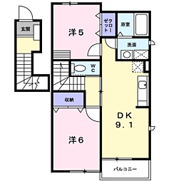 カーサ　プラシード　I 2階/202
