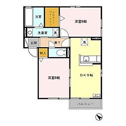 ルピナ・オークタウン　Ｂ 1階