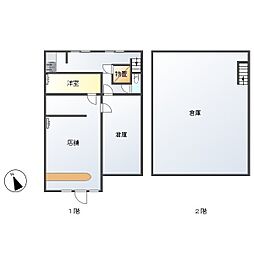 山代温泉神明町15-2貸店舗 1階/2