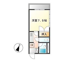 朝陽館 3階/301